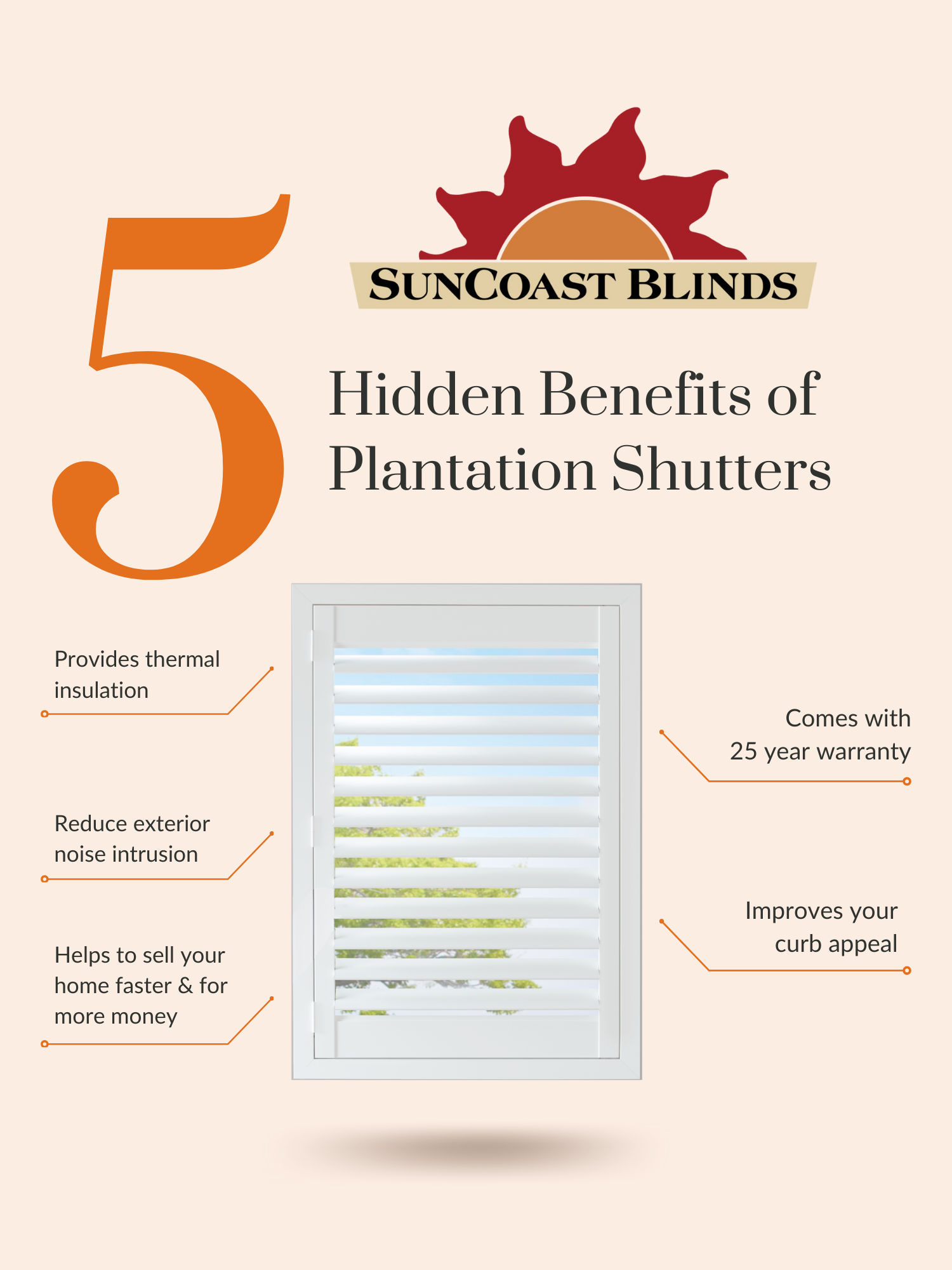 5 Hidden Benefits Of Plantation Shutters 
