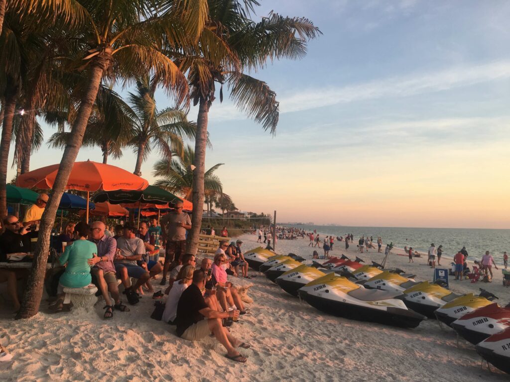 Bonita Beach sunset