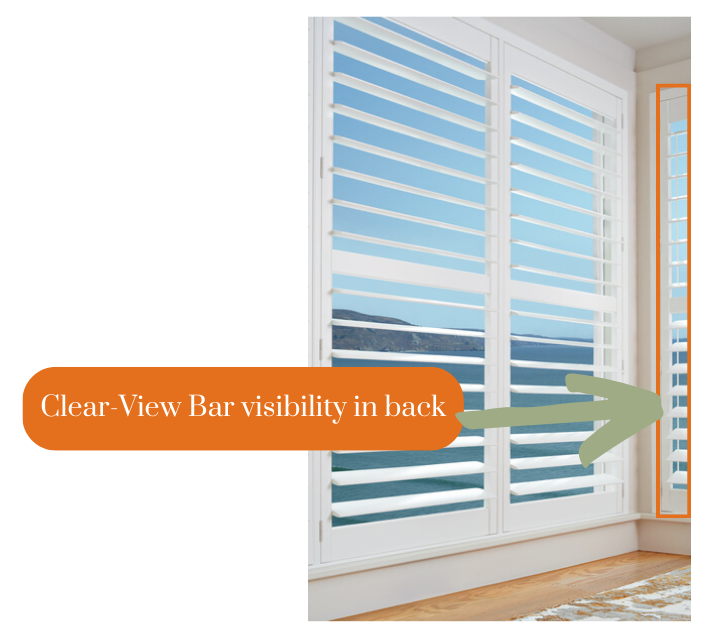 Clar view bar visibility in back 